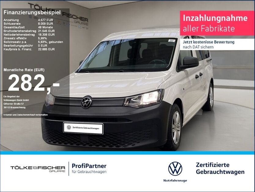 VW Caddy Maxi 62.543 km 26.899 € Krefeld 47805