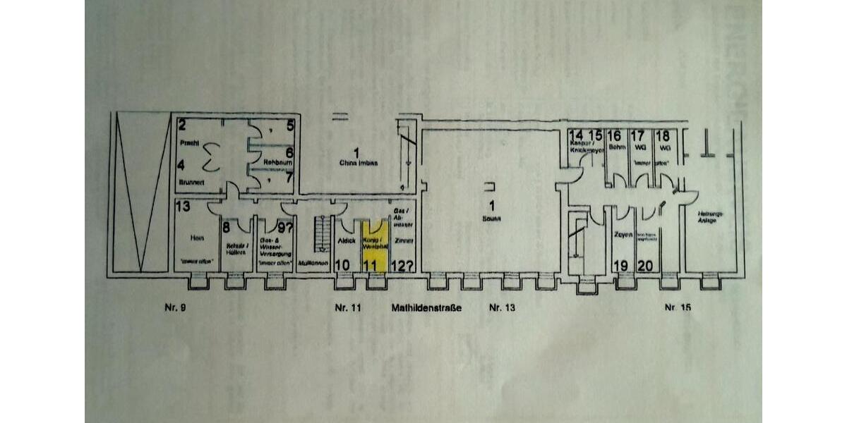 Etagenwohnung Essen Stadtbezirk II - 2 Zimmer, 55 m&sup2;, 179.000&euro; | Angebot:26347773
