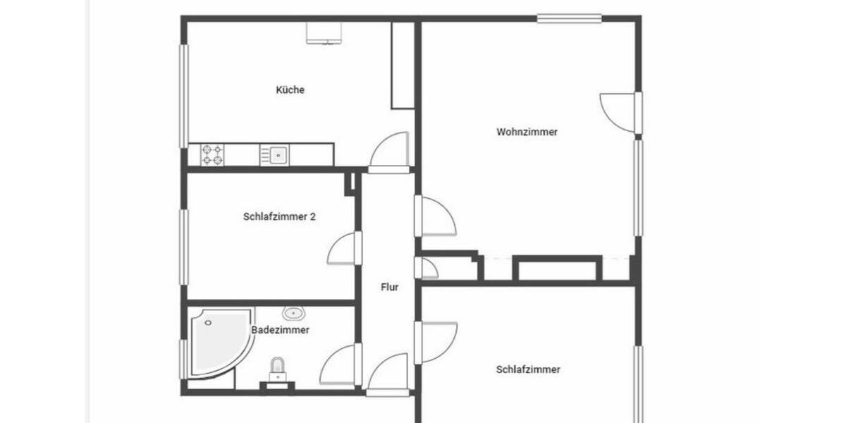 Etagenwohnung Rheinberg - 3 Zimmer, 73 m&sup2;, 149.000&euro; | Angebot:27096085