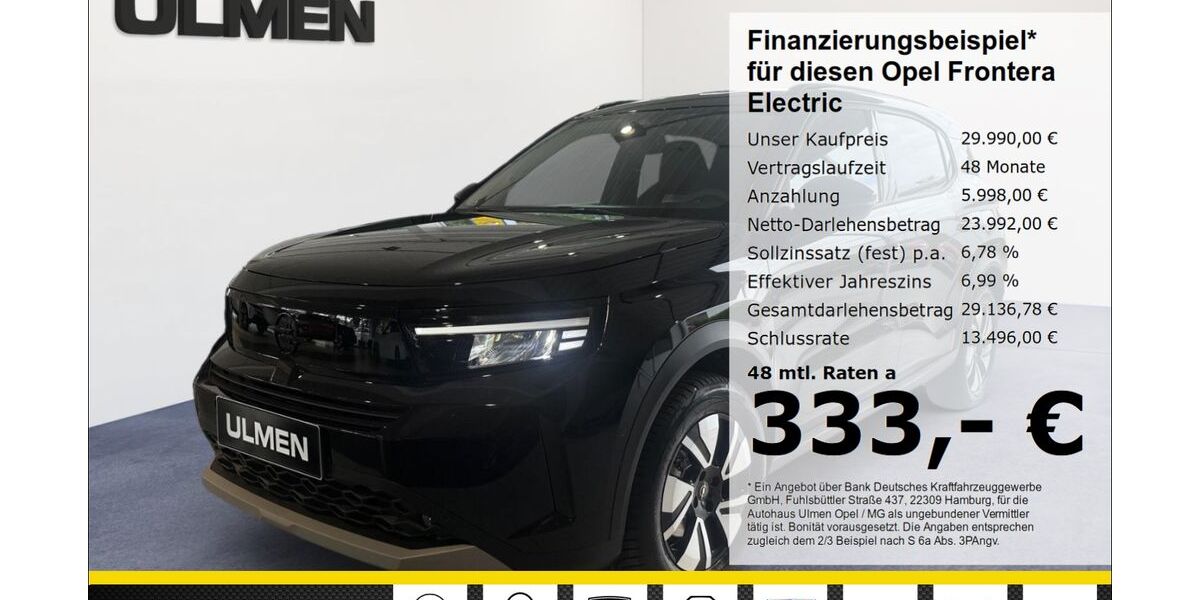 Opel Frontera 2.000 km 29.490 &euro; Düsseldorf 40231