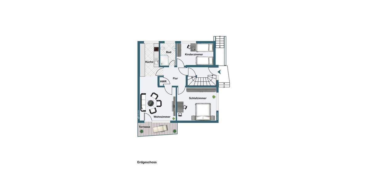 Etagenwohnung Wesel - 3 Zimmer, 67 m&sup2;, 239.000&euro; | Angebot:25845493