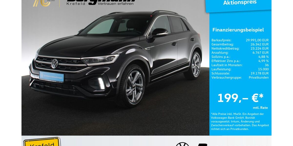 VW T-Roc 20.950 km 29.442 &euro; Krefeld 47803