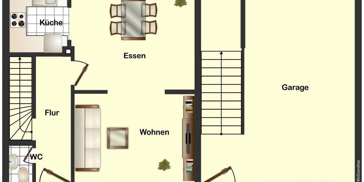 Doppelhaushälfte Velbert Mitte - 3 Zimmer, 65 m&sup2;, 249.000&euro; | Angebot:22862552