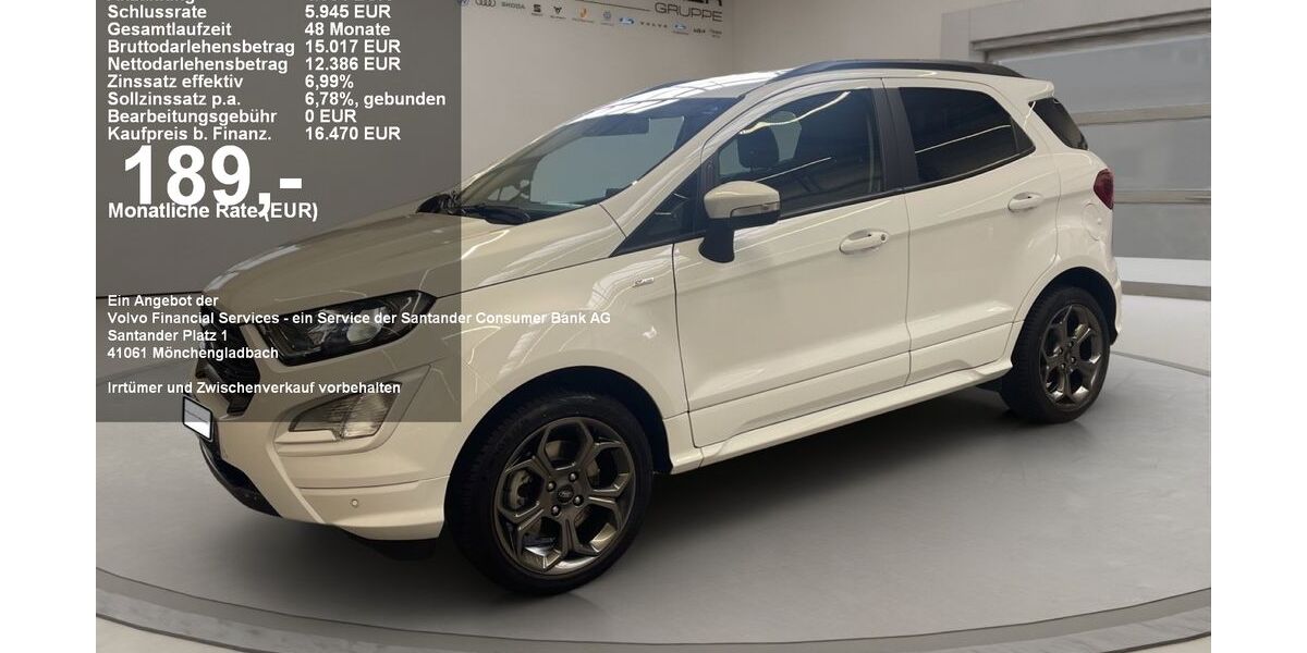 Ford EcoSport 41.218 km 15.450 &euro; Krefeld 47805