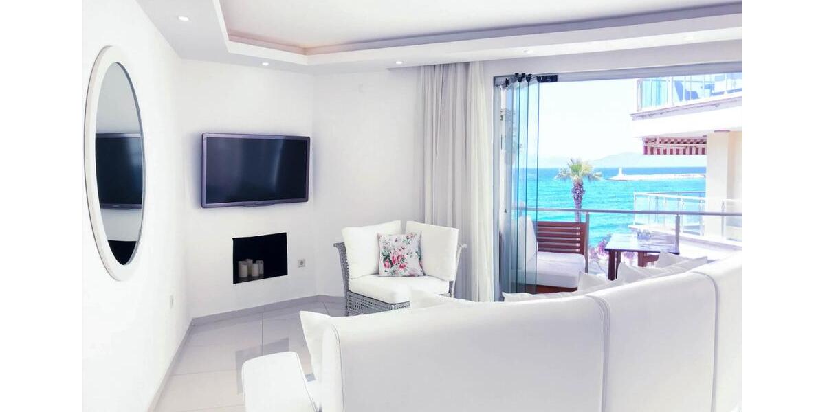 Schöne, voll möblierte Wohnung mit Meerblick in Kusadasi 4 zimmer