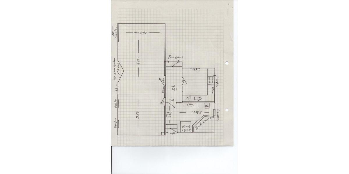 Von Privat- 2-Zimmer Souterrainwohnung 2 zimmer