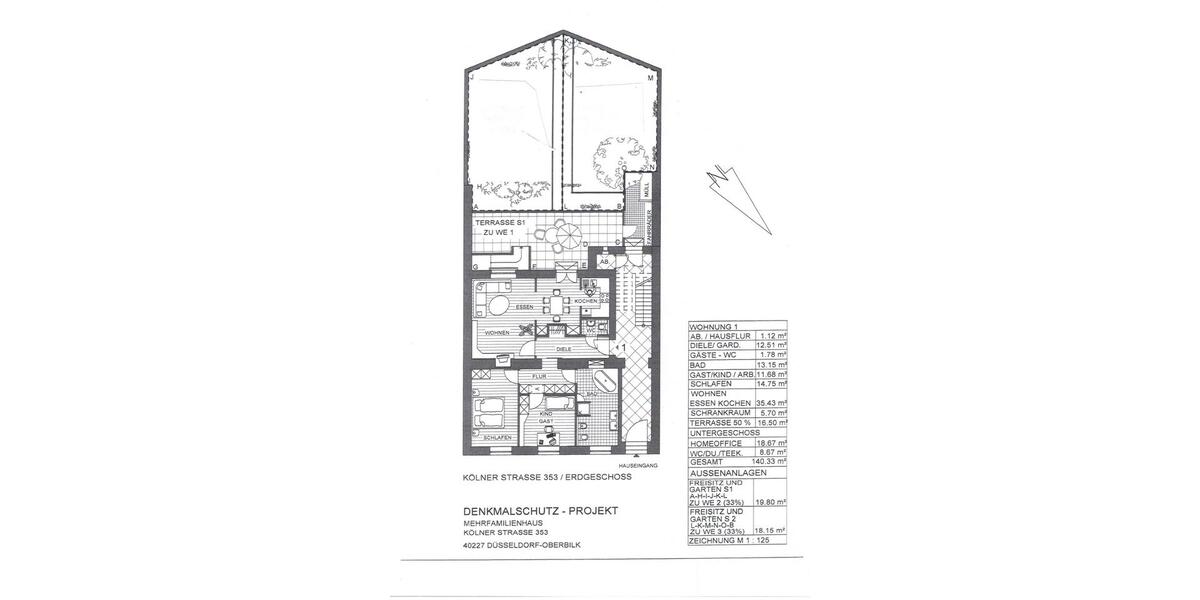 Mehrfamilienhaus, Wohnhaus Düsseldorf Oberbilk - 2.895.000&euro; | Angebot:27071278