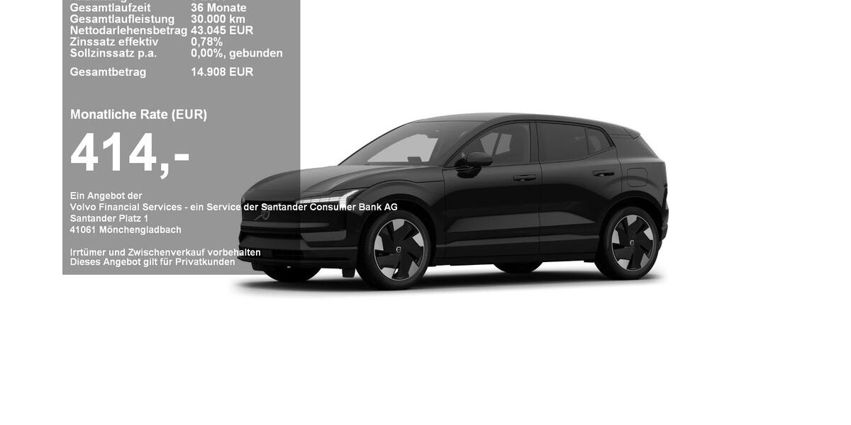 Volvo EX30 3.000 km 42.790 &euro; Krefeld 47805
