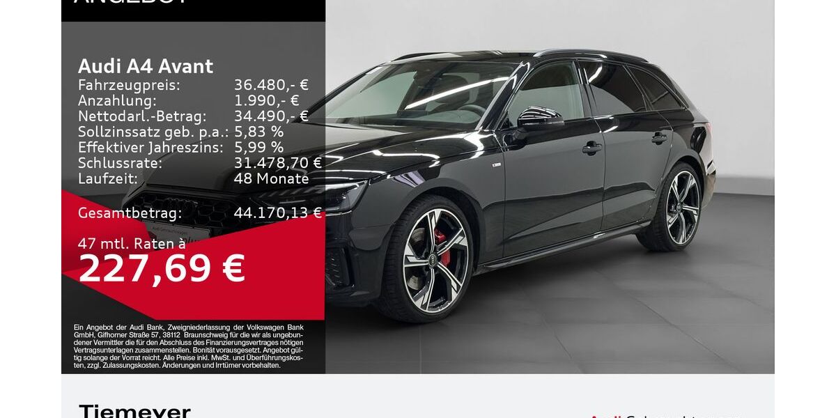 Audi A4 24.697 km 36.480 &euro; Dorsten 46284