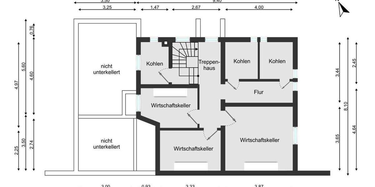 Doppelhaushälfte Mülheim an der Ruhr Styrum - 8 Zimmer, 143 m&sup2;, 349.000&euro; | Angebot:25317266