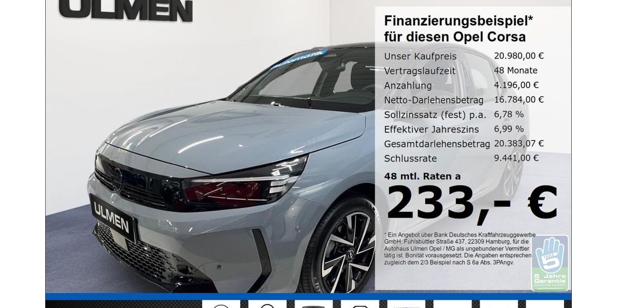 Opel Corsa 9.920 km 19.888 &euro; Düsseldorf 40231