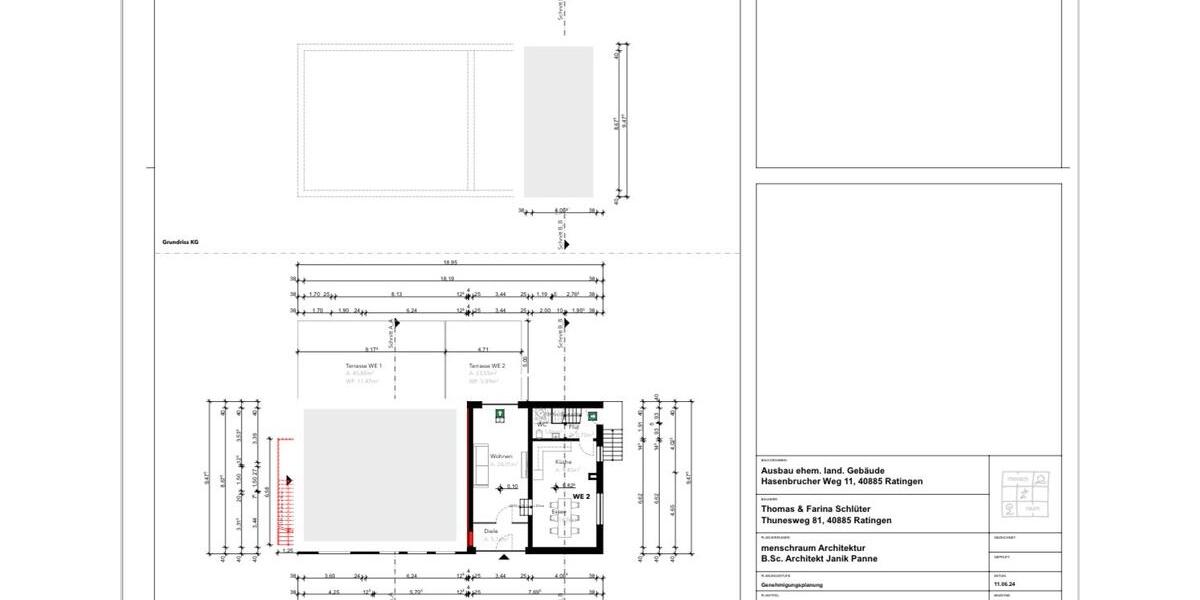 Etagenwohnung Ratingen Lintorf - 4 Zimmer, 125 m&sup2;, 2.250&euro; | Angebot:26072581