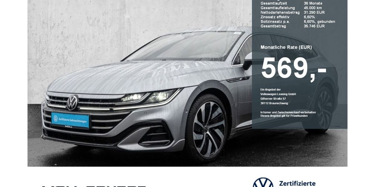 VW Arteon 77.530 km 31.290 € Düsseldorf 40474