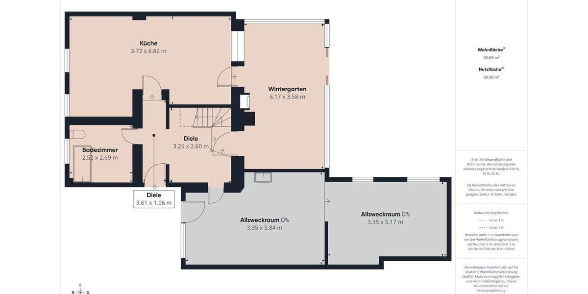 Reihenhaus Krefeld Hüls - 4 Zimmer, 100 m&sup2;, 368.000&euro; | Angebot:27154189