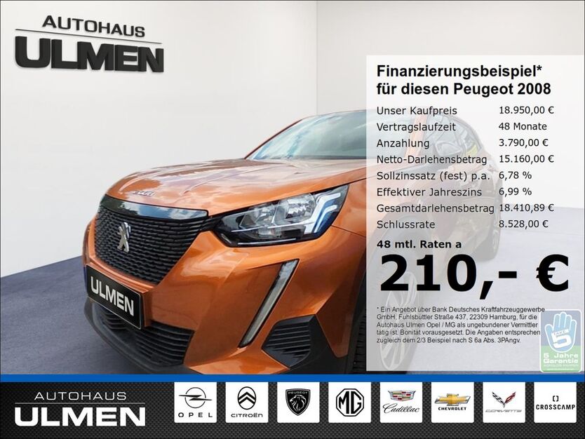 Peugeot 2008 20.520 km 18.950 € Düsseldorf 40231