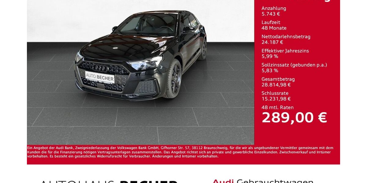 Audi A1 1.500 km 29.930 &euro; Wesel 46485
