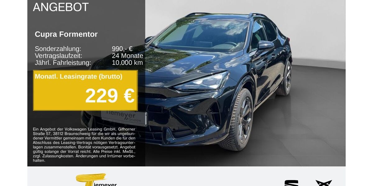Cupra Formentor 18.313 km 34.190 &euro; Gelsenkirchen OT Beckhausen 45899