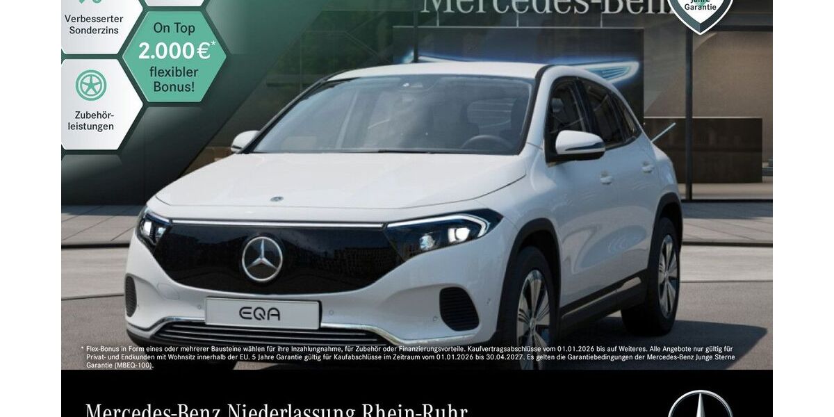 Mercedes-Benz EQA 8.329 km 38.490 &euro; Düsseldorf 40470