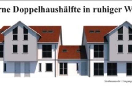 Moderne Doppelhaushäfte in Mutterstadt