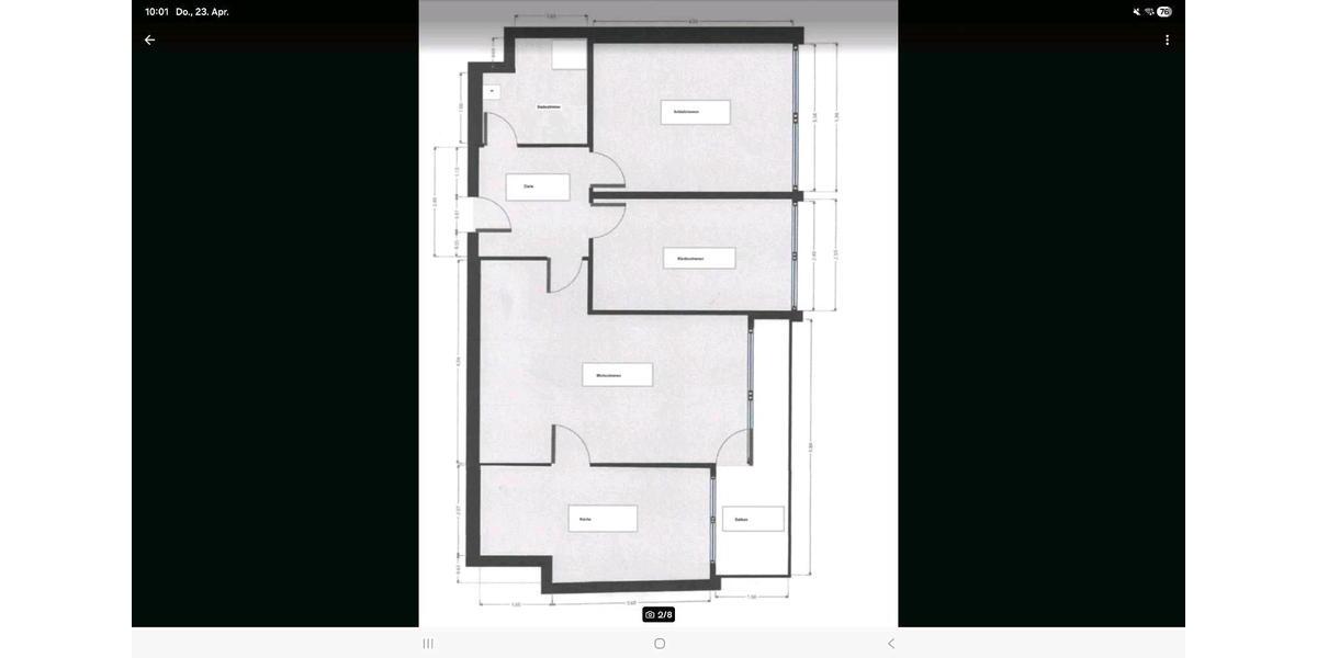 Erdgeschoßwohnung Krefeld Benrad - 3 Zimmer, 73 m&sup2;, 129.500&euro; | Angebot:27055676