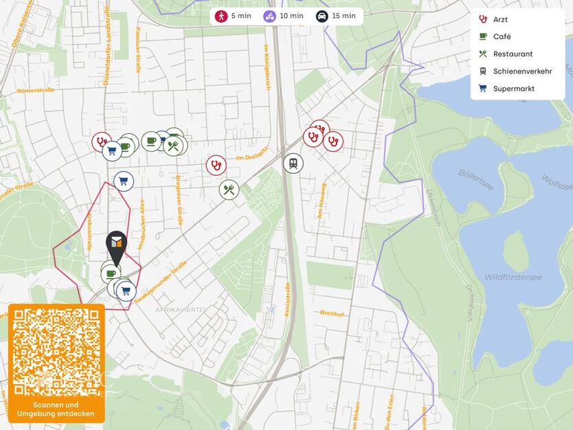 2-Zimmer-Wohnung in Duisburg-Süd mit 109 qm Privatgarten – befristet auf 4 Jahre zimmer