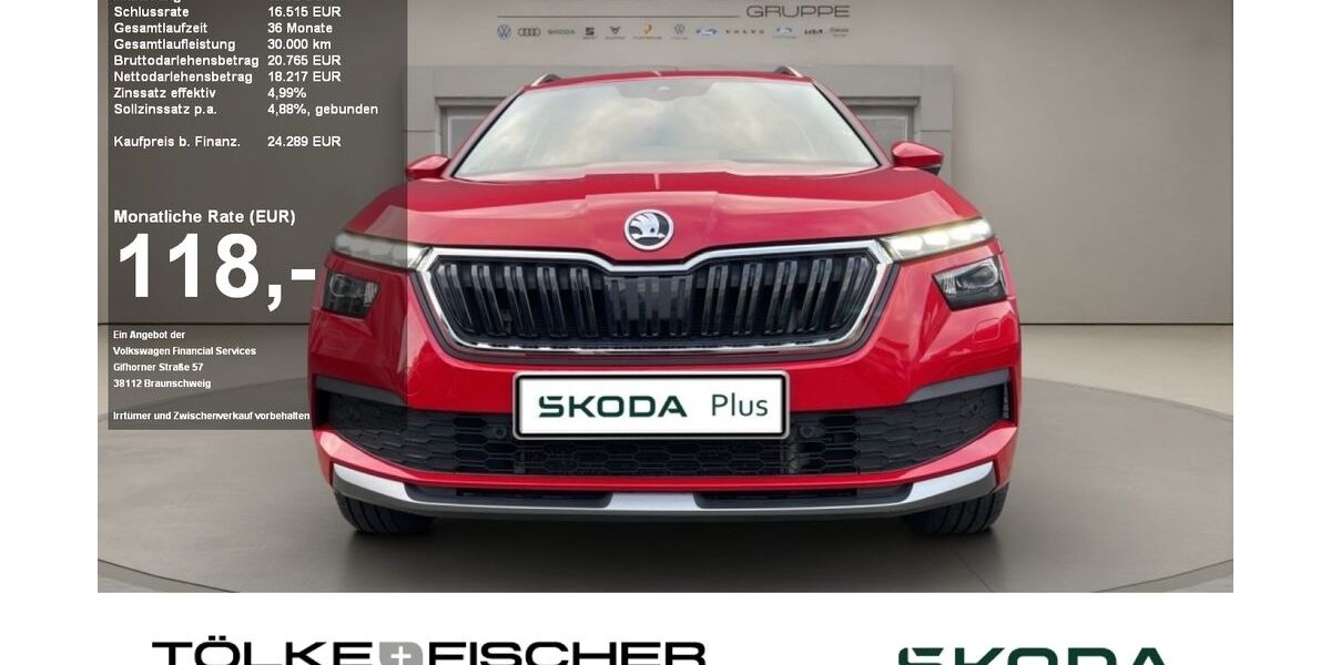 Skoda Kamiq 33.792 km 24.289 &euro; Krefeld 47809
