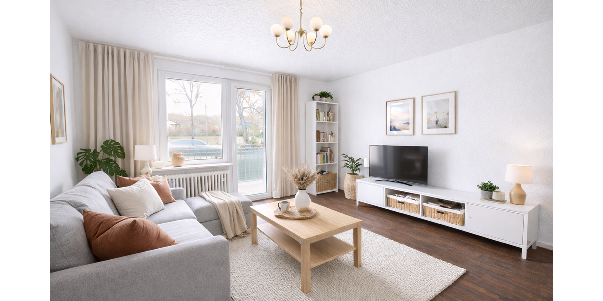 Etagenwohnung Duisburg Großenbaum - 2 Zimmer, 49 m&sup2;, 470&euro; | Angebot:25340200