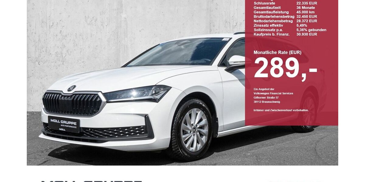 Skoda Superb 12.890 km 30.480 &euro; Düsseldorf 40474