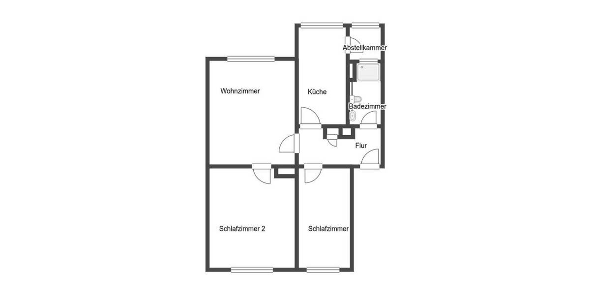 Einfamilienhaus Krefeld Linn - 3 Zimmer, 99.000&euro; | Angebot:26391067