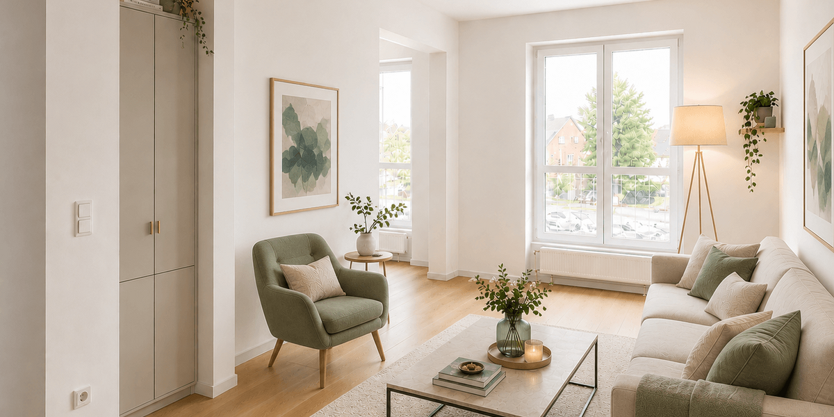 Etagenwohnung Meerbusch Necklenbroich - 2 Zimmer, 37 m&sup2;, 962&euro; | Angebot:26997151