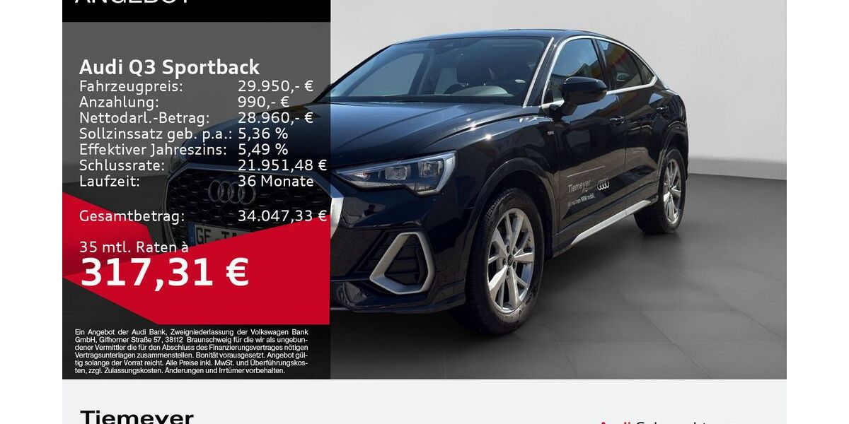 Audi Q3 66.255 km 29.950 &euro; Gelsenkirchen 45894