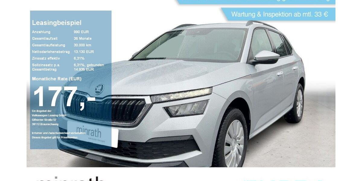 Skoda Kamiq 100.790 km 12.120 &euro; Moers 47441