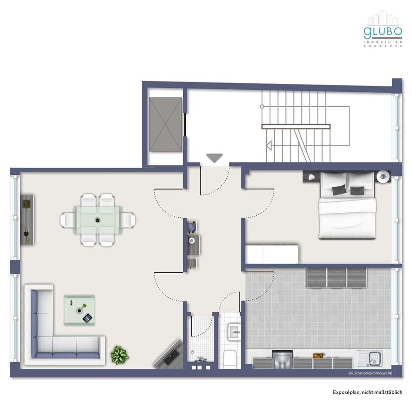 Wohnung zum Mieten in Bochum 900 € 87 m² 5 zimmer