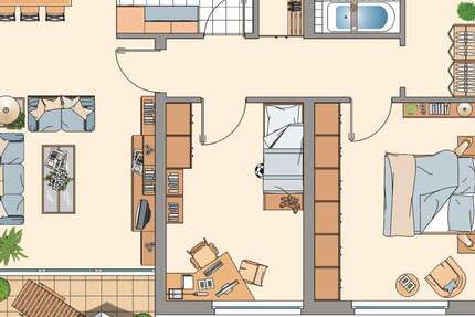 Wohnung zum Mieten in Essen 619 € 80 m² 3 zimmer