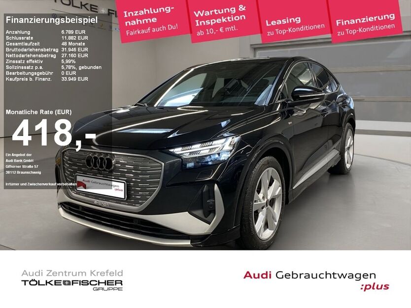Audi Q4 e-tron 55.153 km 33.938 € Krefeld 47805