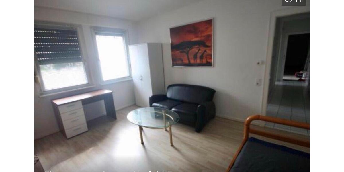 Etagenwohnung Krefeld Cracau - 1 Zimmer, 40 m&sup2;, 550&euro; | Angebot:26355566
