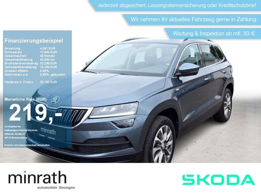 Skoda Karoq 80.165 km 23.230 € Geldern 47608