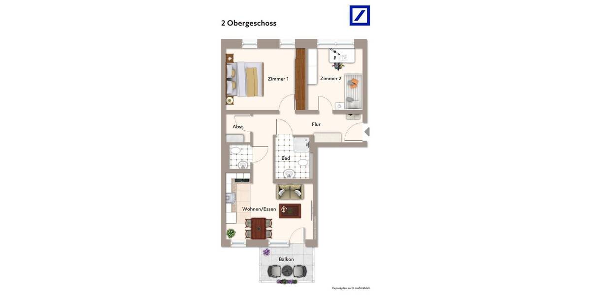 Etagenwohnung Willich - 3 Zimmer, 72 m&sup2;, 1.080&euro; | Angebot:26788330