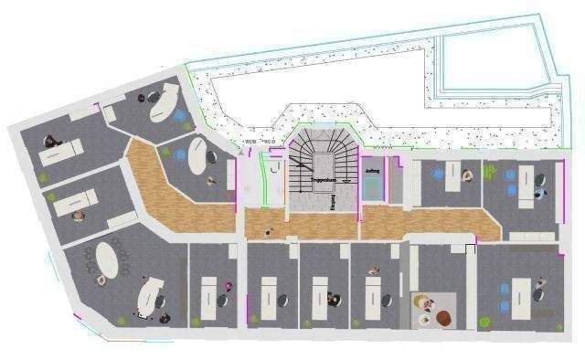 Gewerbeobjekt Düsseldorf Stadtmitte - 1 Zimmer, 230 m&sup2;, 3.105&euro; | Angebot:26391392