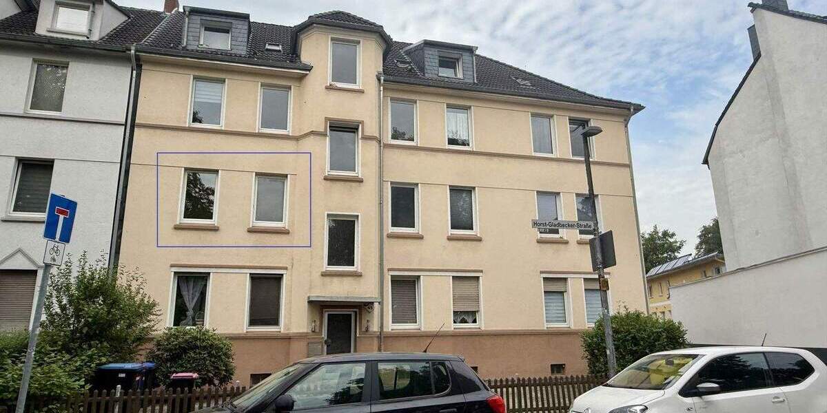 Etagenwohnung Gelsenkirchen Horst - 3 Zimmer, 56 m&sup2;, 75.000&euro; | Angebot:25686376