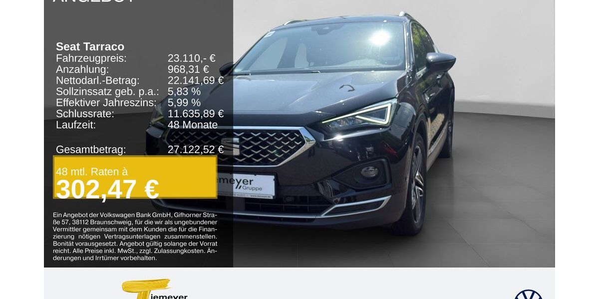 Seat Tarraco 93.483 km 21.870 &euro; Oberhausen 46047