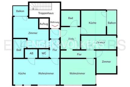 Wohnung Moers - 5 Zimmer, 156 m&sup2;, 375.000&euro; | Angebot:23743226