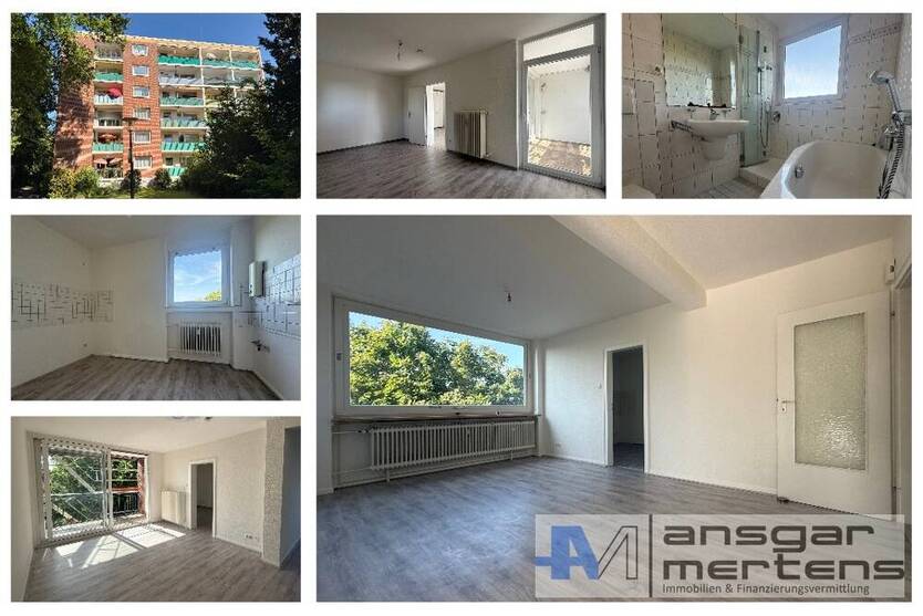 2 Zimmer + Balkon - Ausblick & Feeling garantiert! (M)EINE Eigentumswohnung über der Gladbacher City 2 zimmer