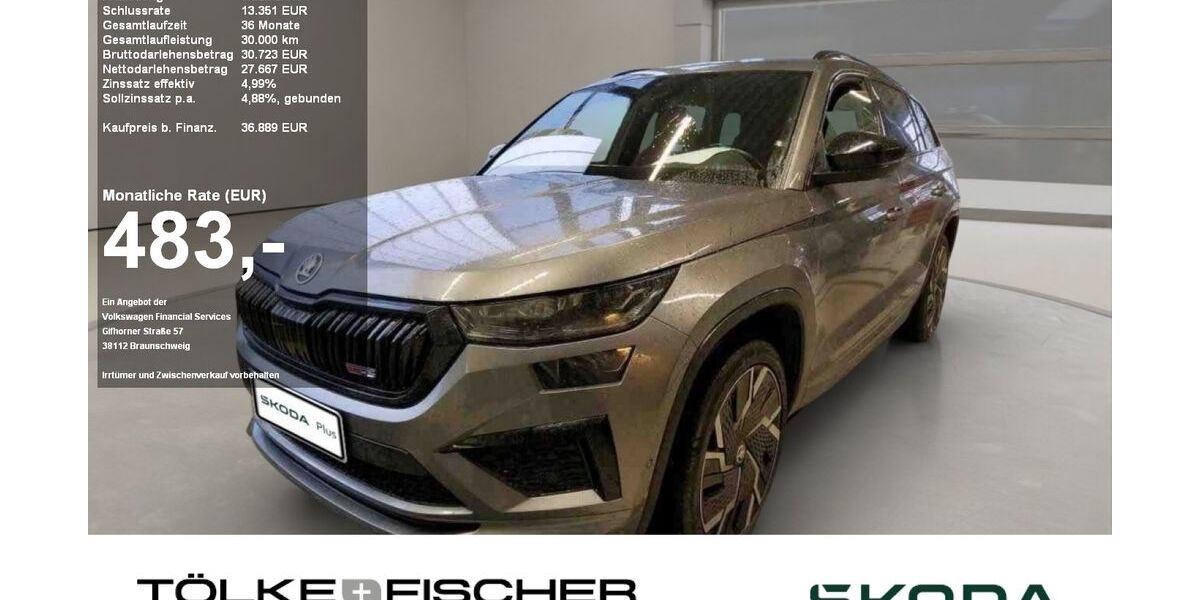 Skoda Kodiaq 65.466 km 36.889 &euro; Krefeld 47809