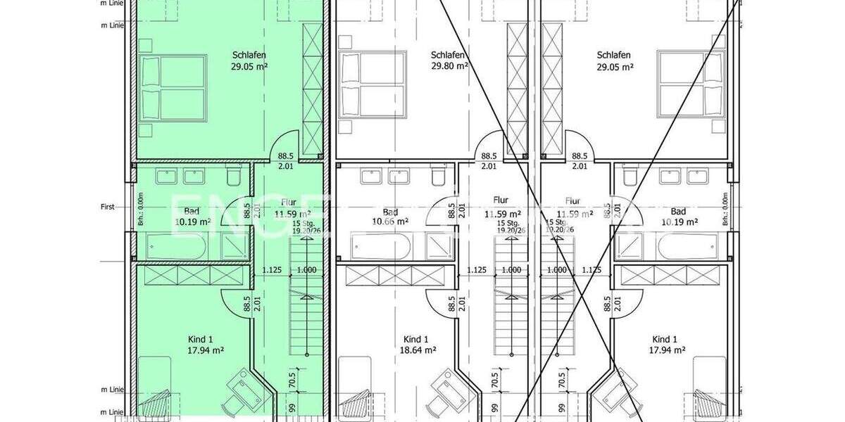 Reihenendhaus Kamp-Lintfort Niersenbruch - 4 Zimmer, 173 m&sup2;, 2.500&euro; | Angebot:25822364