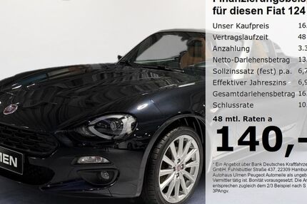 Fiat 124 Spider 47.560 km 16.880 € Düsseldorf 40233