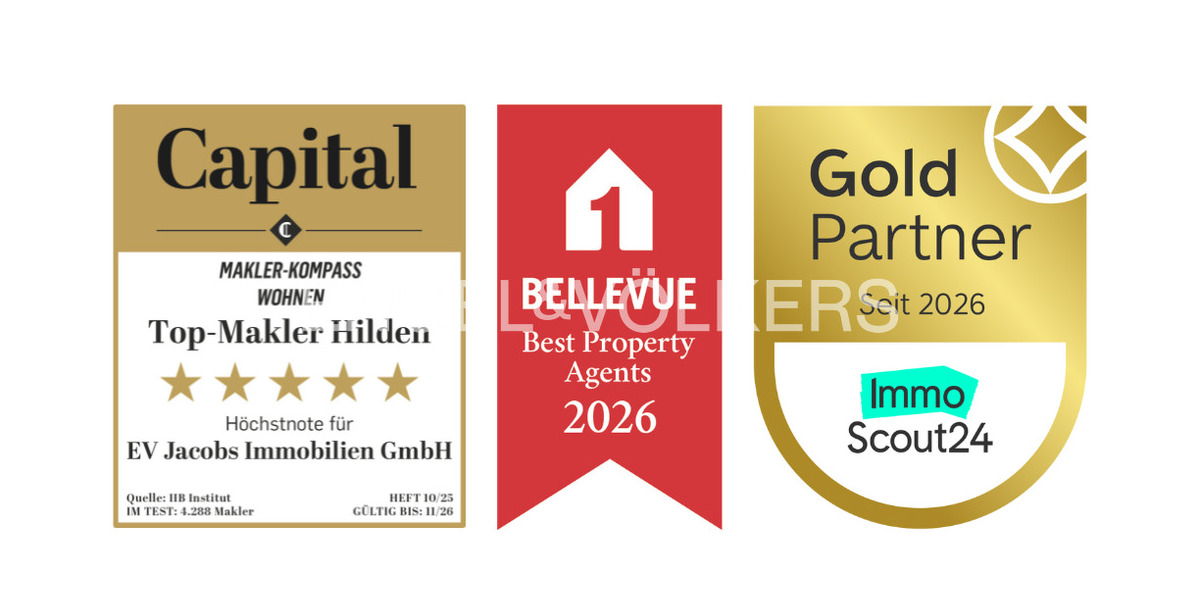 Etagenwohnung Mettmann - 2 Zimmer, 66 m&sup2;, 160.000&euro; | Angebot:25424349