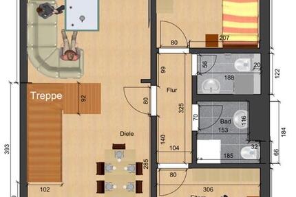 Wohnung Neuss Reuschenberg - 3 Zimmer, 87 m&sup2;, 1.200&euro; | Angebot:26222248