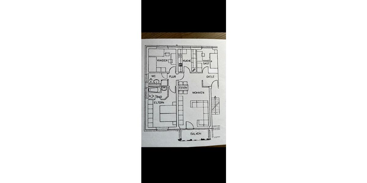 Etagenwohnung Krefeld Hüls - 4 Zimmer, 81 m&sup2;, 970&euro; | Angebot:26223848