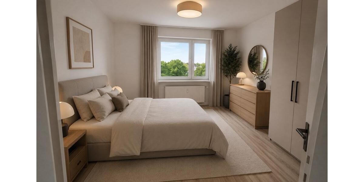 Etagenwohnung Duisburg Rheinhausen - 2.5 Zimmer, 49 m&sup2;, 95.000&euro; | Angebot:27029625